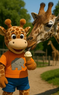 Sammy in de dierentuin