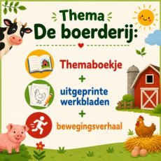 Sammy Educatief De boerderij compleet Sammy Educatief De boerderij + Beweegverhaal + Geprinte werkbladen (Geen verzendkosten