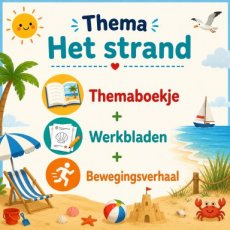 Sammy Educatief Het strand compleet Sammy Educatief Het strand + Beweegverhaal + Geprinte werkbladen (Geen verzendkosten