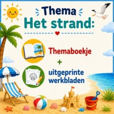Sammy Educatief - Het strand incl. werkbladen Sammy Educatief Het strand + geprinte werkbladen (Geen verzendkosten!)