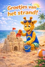 Kaart Groetjes van het strand!