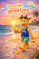 Kaart Zonnige groetjes!