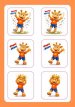 Memoriespel Sammy viert Koningsdag Memoriespel Sammy viert Koningsdag