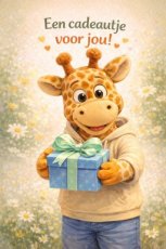 Kaart Een cadeautje voor jou!