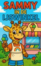 Mini kleurboekje A5 Sammy in de ijswinkel gedrukt